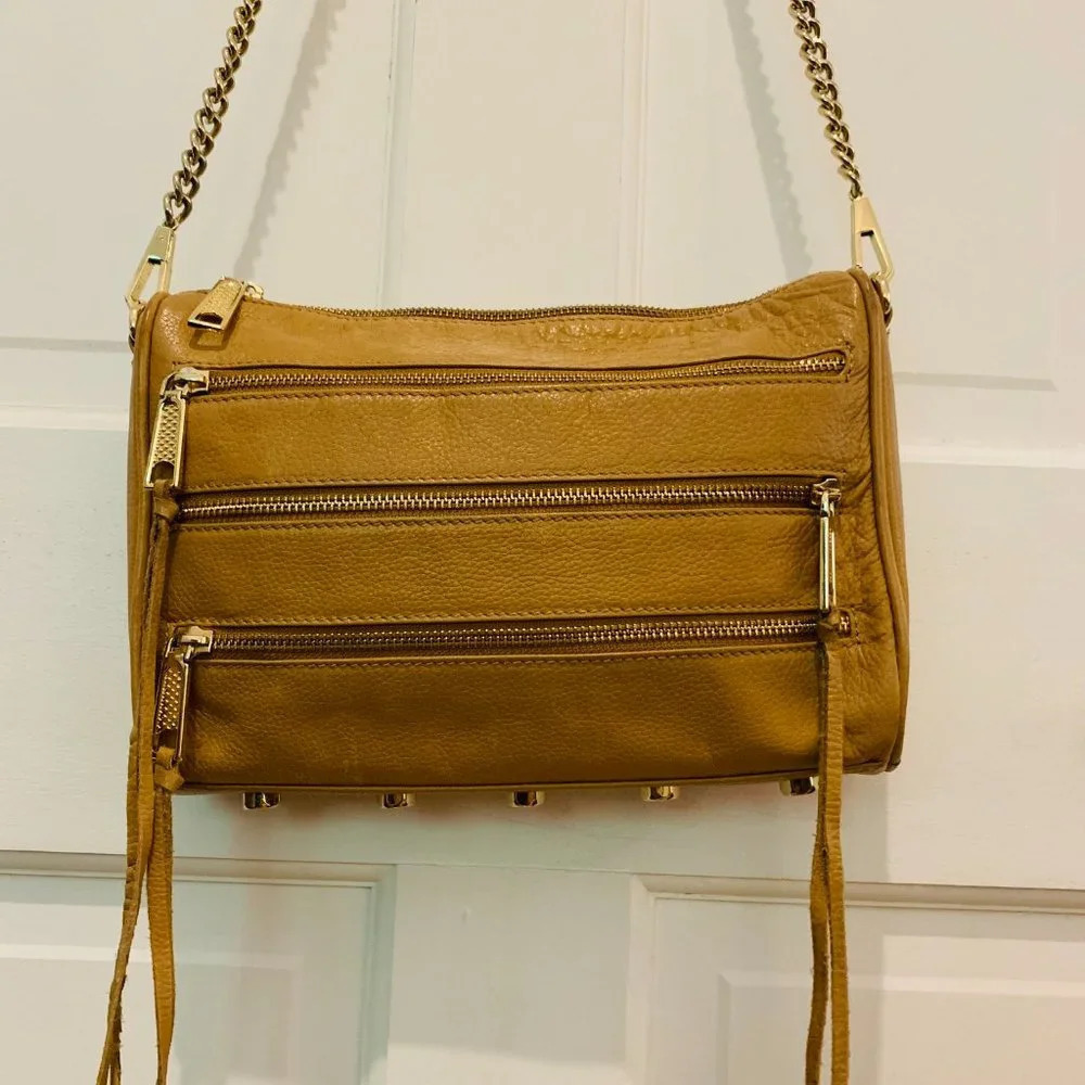 Rebecca Minkoff Leather Crossbody Bag - Picture 8 of 13